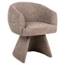 Eetkamerstoel Quiriro mocca linear swivel - Richmond Interiors