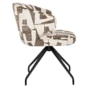 Eetkamerstoel Milly moss graffic swivel - Richmond Interiors