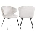 Eetkamerstoel Xandra cream fusion - Richmond Interiors