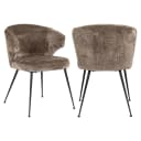 Eetkamerstoel Xandra niagara stone fire retardant - Richmond Interiors