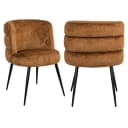 Eetkamerstoel Stella cognac fusion - Richmond Interiors