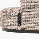 Eetkamerstoel Rochenne trendy nature swivel on wheels - Richmond Interiors