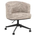 Eetkamerstoel Rochenne trendy nature swivel on wheels - Richmond Interiors