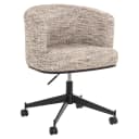 Eetkamerstoel Rochenne trendy nature swivel on wheels - Richmond Interiors