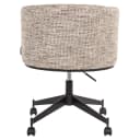 Eetkamerstoel Rochenne trendy nature swivel on wheels - Richmond Interiors