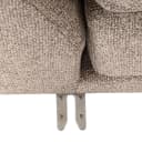 Bank Trentino cayenne brown 3,5-seater + lounge left or right - Richmond Interiors