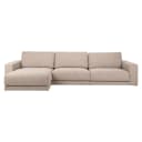 Bank Trentino cayenne brown 3,5-seater + lounge left or right - Richmond Interiors
