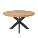 Ronde eettafel Dakota Naturel Mangohout 140 cm - Starfurn