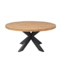 Ronde eettafel Dakota Naturel Mangohout 150 cm - Starfurn