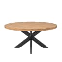 Ronde eettafel Dakota Naturel Mangohout 150 cm - Starfurn