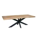 Boomstamtafel Dakota Naturel Mangohout 200 cm - Starfurn