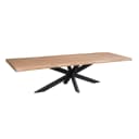 Boomstamtafel Dakota Naturel Mangohout 300 cm - Starfurn