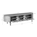 Tv meubel Excellent Taupe | 160 cm - Starfurn