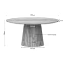 Salontafel | Solana | 80 cm | Naturel - Starfurn