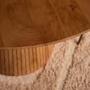 Ronde eettafel Solana Naturel Mangohout 130 cm - Starfurn