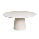 Ronde eettafel Solana Zand Mangohout 150 cm - Starfurn