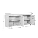 Salontafel Solana Zand Mangohout 50 cm - Starfurn