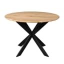 Ronde eettafel Ferris Naturel Eikenhout 110 cm - Starfurn