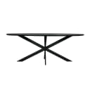 Eiken eettafel Ferris | Ovaal 240 cm | Zwart - Starfurn