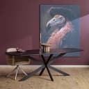 Eiken eettafel Ferris | Deens Ovaal 280 cm | Zwart - Starfurn