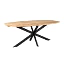 Eiken eettafel Ferris | Deens Ovaal 180 cm | Naturel - Starfurn
