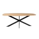 Eiken eettafel Ferris | Deens Ovaal 180 cm | Naturel - Starfurn