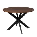 Eiken eettafel Ferris | Rond 150 cm | Brown - Starfurn