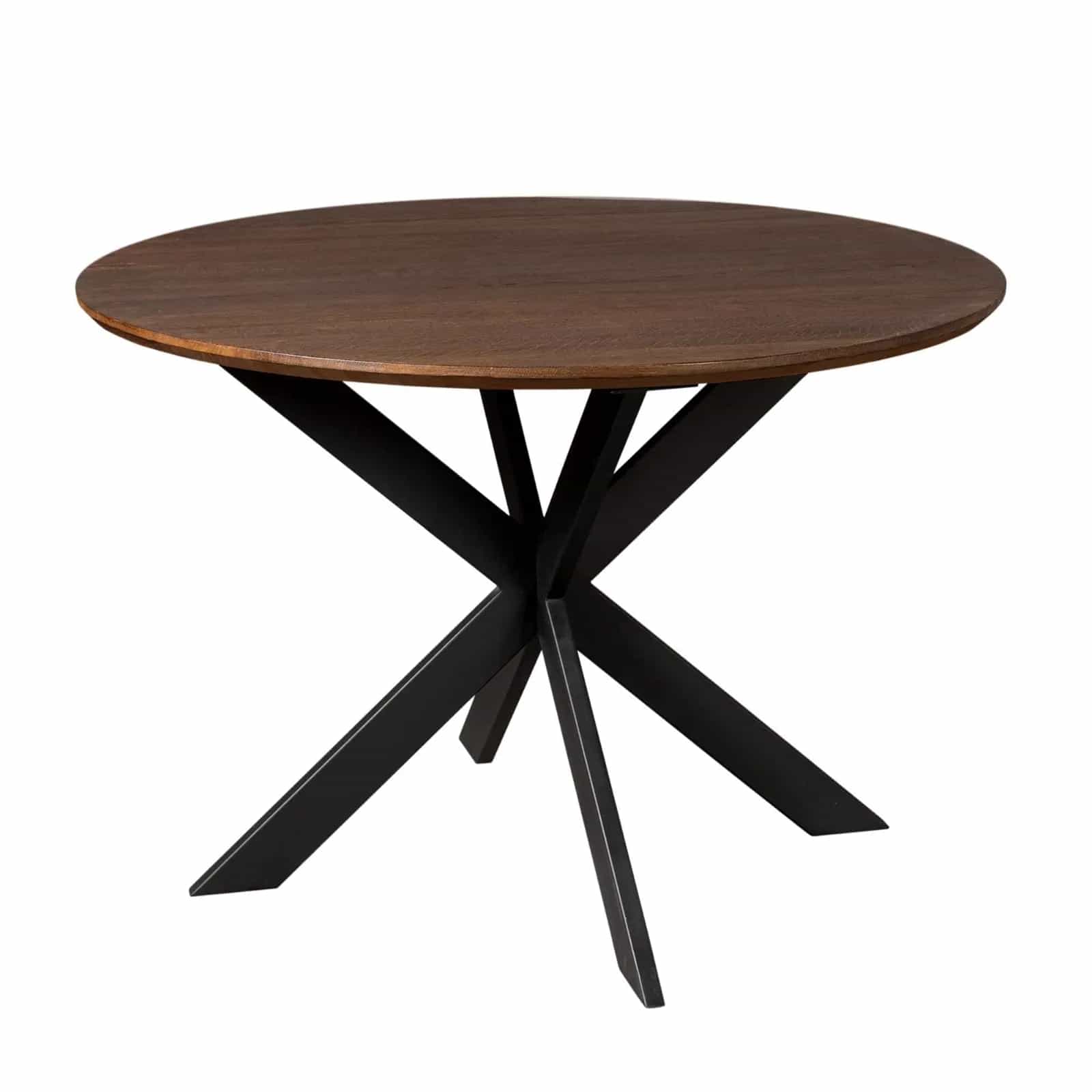 Eiken eettafel Ferris | Rond 150 cm | Brown