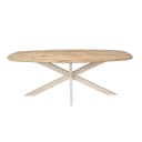 Eiken eettafel Ferris | Deens Ovaal 200 cm | Naturel | Poot Sand - Starfurn