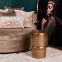 Bijzettafel Glamor Goud Aluminium 30 cm - Starfurn