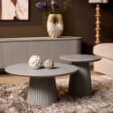 Salontafel Solana | 80 cm | Taupe - Starfurn