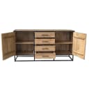 Dressoir Dakota Naturel Mangohout 165 cm - Starfurn