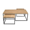 Ronde eettafel Dakota Naturel Mangohout 150 cm - Starfurn