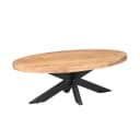 Vierkante Salontafel Noa Naturel Mangohout 80 cm - Starfurn
