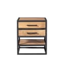 Vierkante Salontafel Noa Naturel Mangohout 80 cm - Starfurn