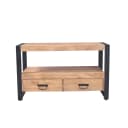 Vierkante Salontafel Noa Naturel Mangohout 80 cm - Starfurn