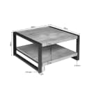 Salontafel Britt | 80x80 cm - Starfurn