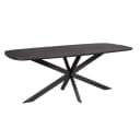 Eettafel Elegance Black | 200 cm | Deens ovaal - Starfurn
