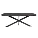 Eettafel Elegance Black | 240 cm | Deens ovaal - Starfurn