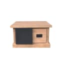 Vierkante Salontafel Noa Naturel Mangohout 80 cm - Starfurn