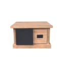 Vierkante Salontafel Noa Naturel Mangohout 80 cm - Starfurn