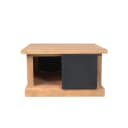 Vierkante Salontafel Noa Naturel Mangohout 80 cm - Starfurn