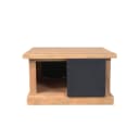 Vierkante Salontafel Noa Naturel Mangohout 80 cm - Starfurn