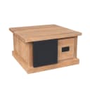 Vierkante Salontafel Noa Naturel Mangohout 80 cm - Starfurn