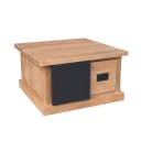 Vierkante Salontafel Noa Naturel Mangohout 80 cm - Starfurn