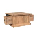 Vierkante Salontafel Noa Naturel Mangohout 80 cm - Starfurn