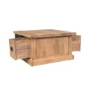 Vierkante Salontafel Noa Naturel Mangohout 80 cm - Starfurn