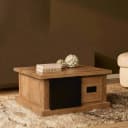 Vierkante Salontafel Noa Naturel Mangohout 80 cm - Starfurn
