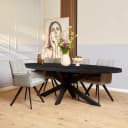 Eettafel Denver Black | 300 cm | Ovaal - Starfurn