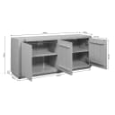 Dressoir Brussel Brown | 200 cm - Starfurn